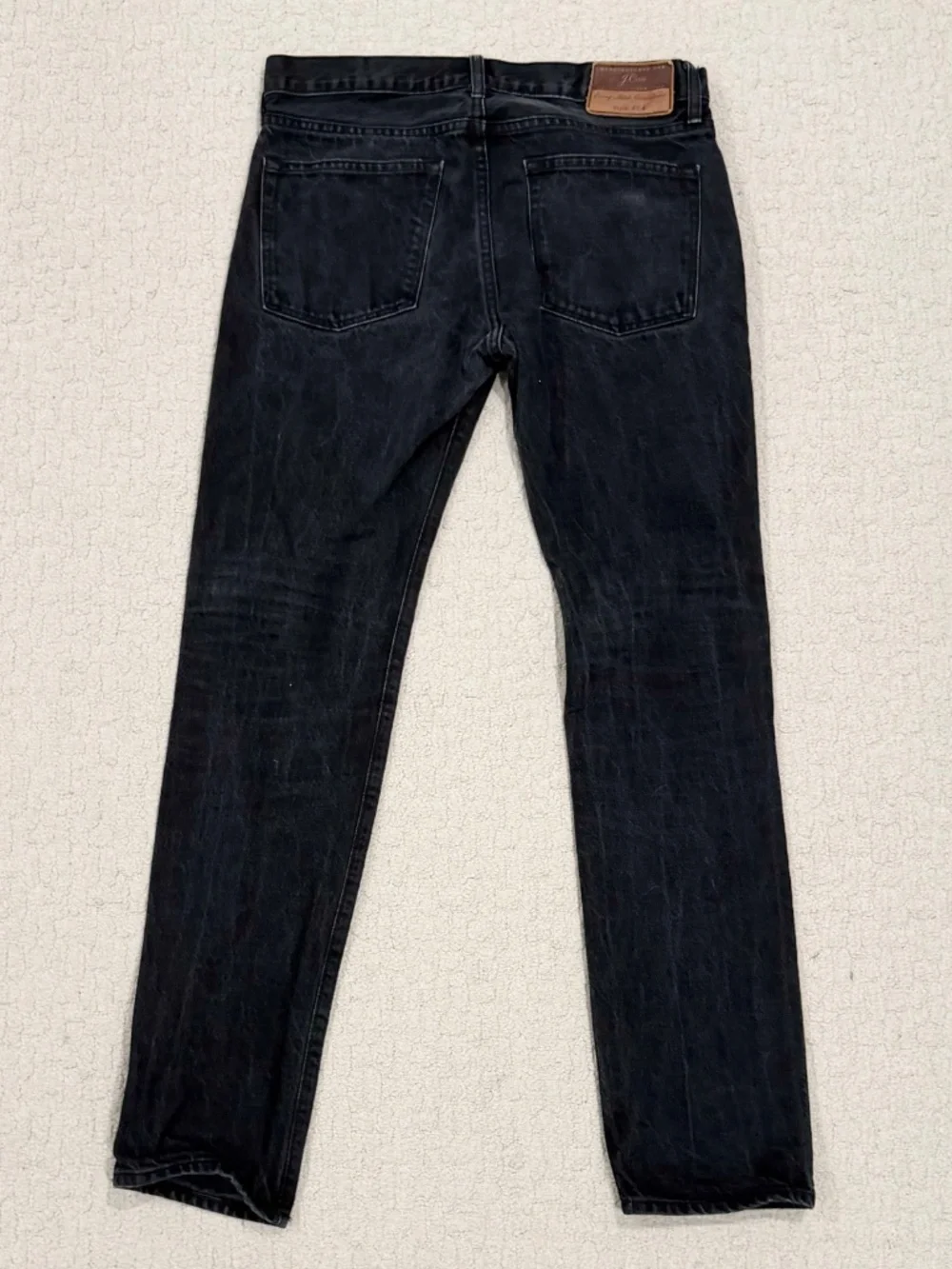 Men's J. Crew Black Denim Jeans Size 31x32
